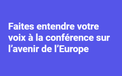 Conférence sur l’Avenir de l’Europe